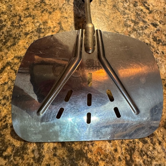 Vintage Foley MPLS Wide Curved Slotted Spatula Lifter Turner Flipper Stainless - Picture 4 of 9